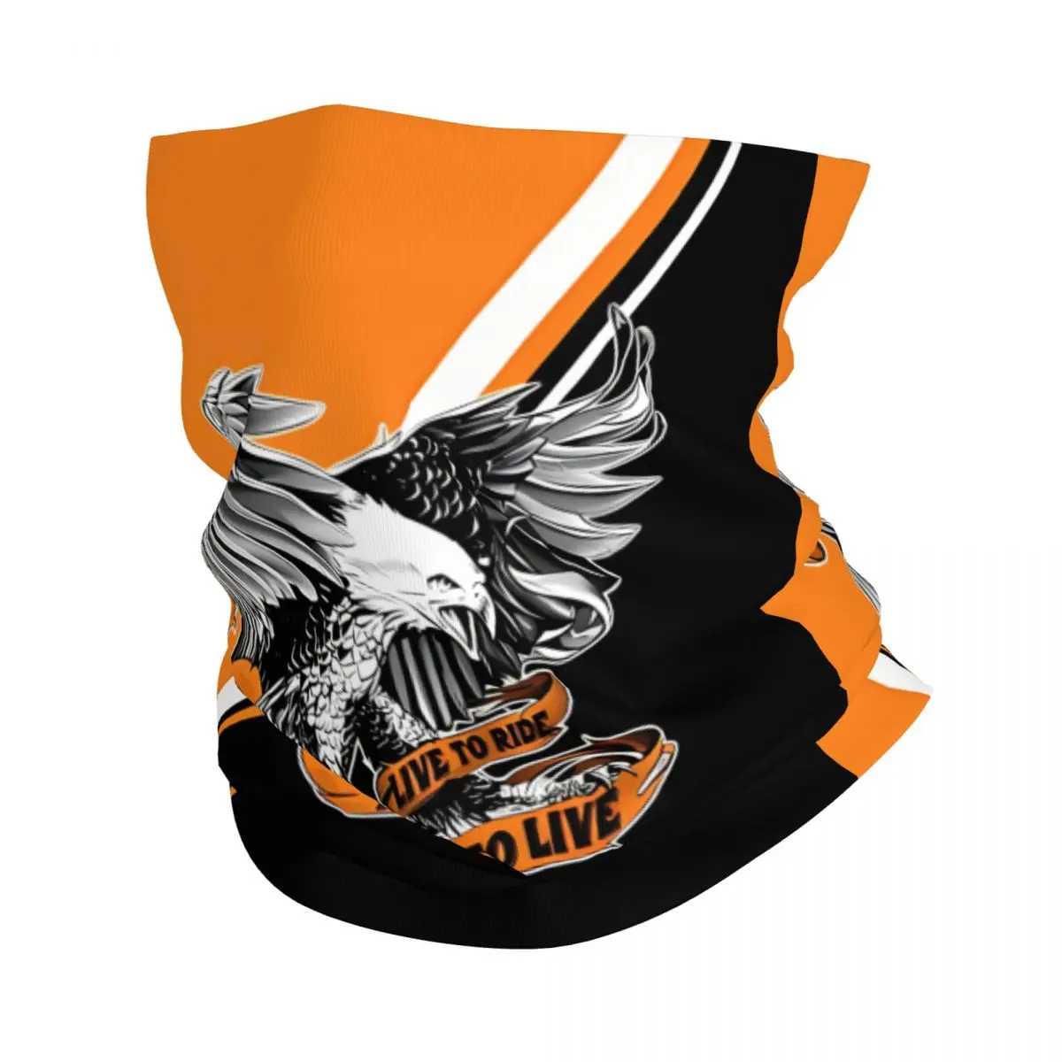 

Live To Ride Bandana Neck Gaiter Motorcycle Club Aprilias Wrap Scarf Cycling Face Mask Hiking Unisex Adult All Season