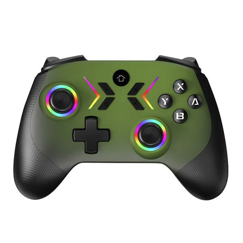 FFYY-وحدة تحكم ألعاب بلوتوث لاسلكية للتبديل/سويتش برو/سويتش لايت/الكمبيوتر الشخصي/الهاتف المحمول مع لوحة ألعاب ماكرو قابلة للبرمجة الاستيقاظ C