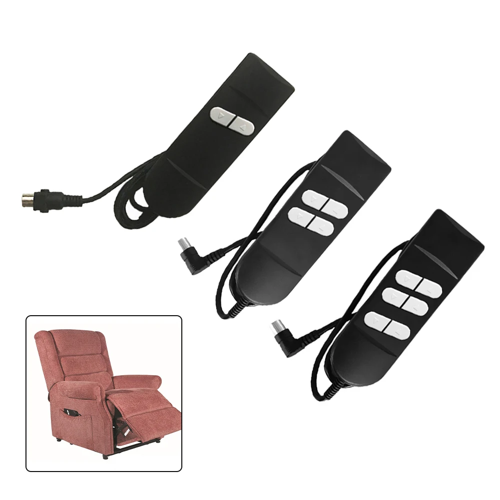 

5-pin Electric Sofa Remote Control Replacement Part 90 Degree Angle Connect To The Motor Recliner Remote Control For Bedroom