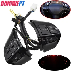 Piano Black 10Pins Steering Wheel Volume Sound Button For MITSUBISHI LANCER OUTLANDER ASX 2007 2008 2009 2010 2011