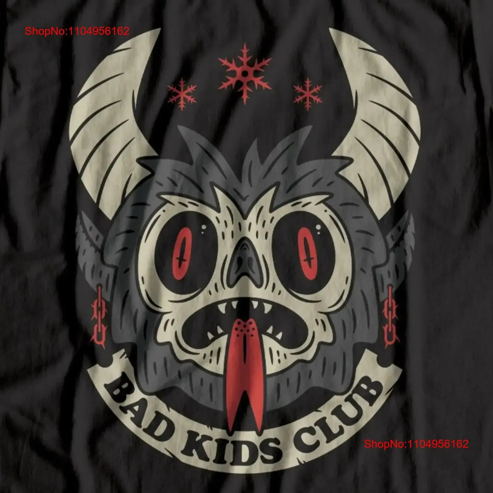 

Футболка Bad Kids Club Krampus Merry Christmas Horror folklore Gothmas Hail Santa, винтажная, мягкая, дышащая, унисекс