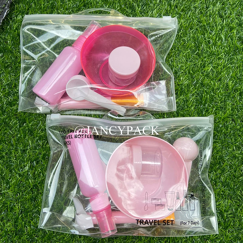 

Travel Mini Makeup Cosmetic Face Cream Pot Bottles Portable Travel Refillable Bottle Spray Empty Bottle Cream Lotion Emulsion