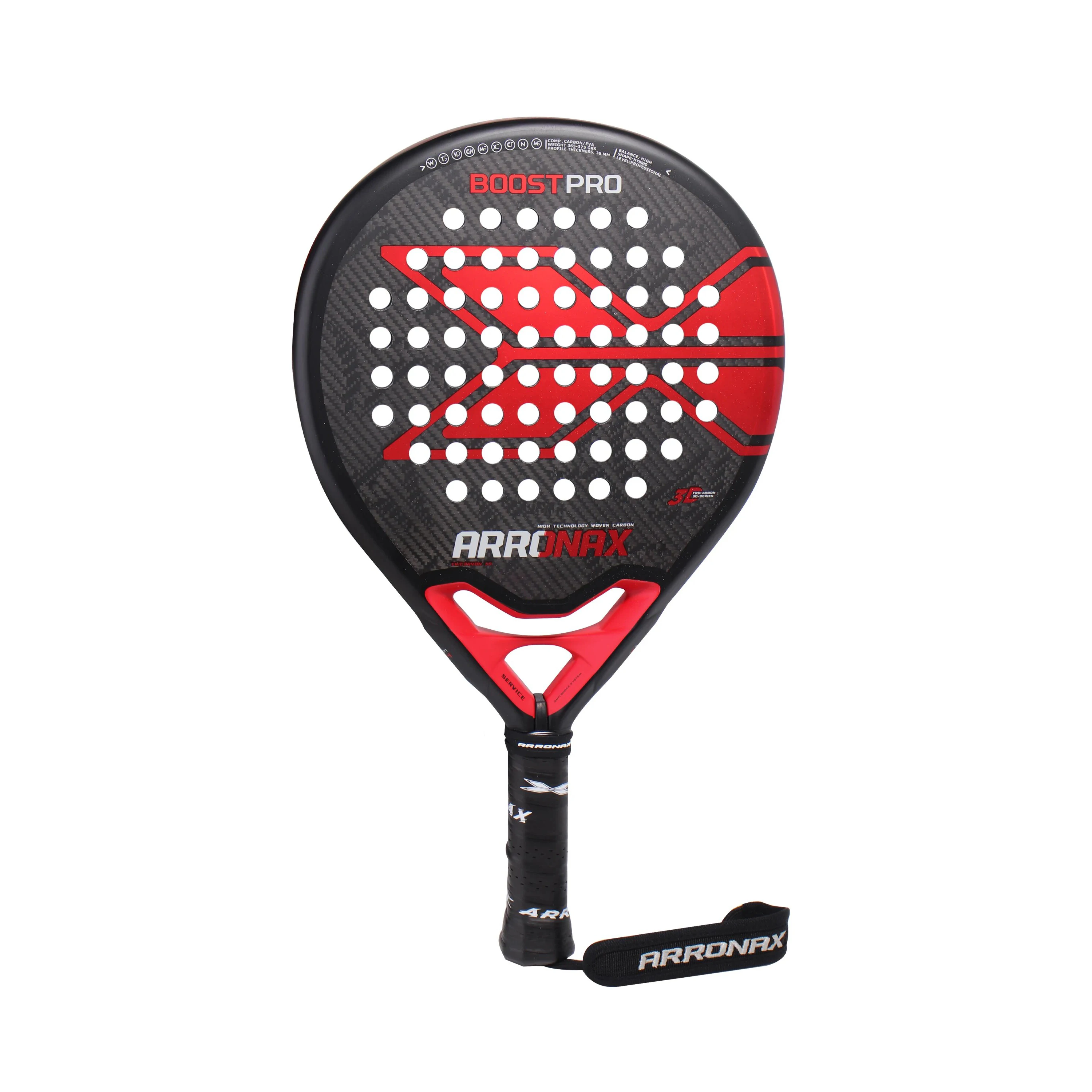 Professional Padel Tennis Racket, Soft Face, Carbon Fiber, Lightweight, Fashionable EVA Sports Equipment, High Quality