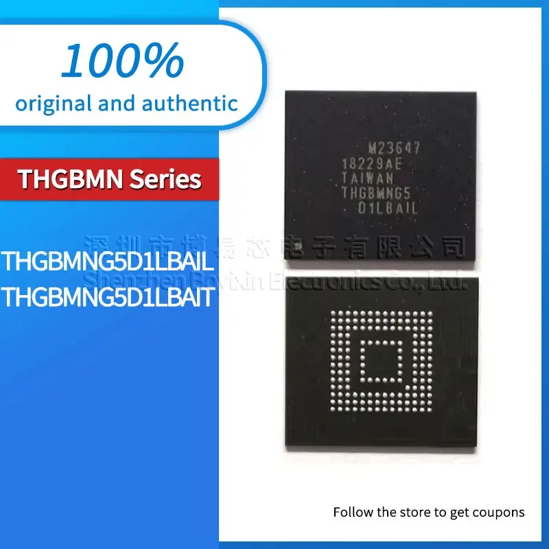 

THGBMNG5D1LBAIL THGBMNG5D1LBAIT Black casing