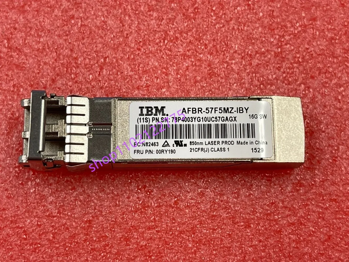 

Ib-m SFP 16g Fiber Module 16G Transceiver Sfp AFBR-57F5MZ-IBY 16G FC Fibre Channel SFP+ XCVR-E SW 850nm IB-M 78P4003 EC:N82463