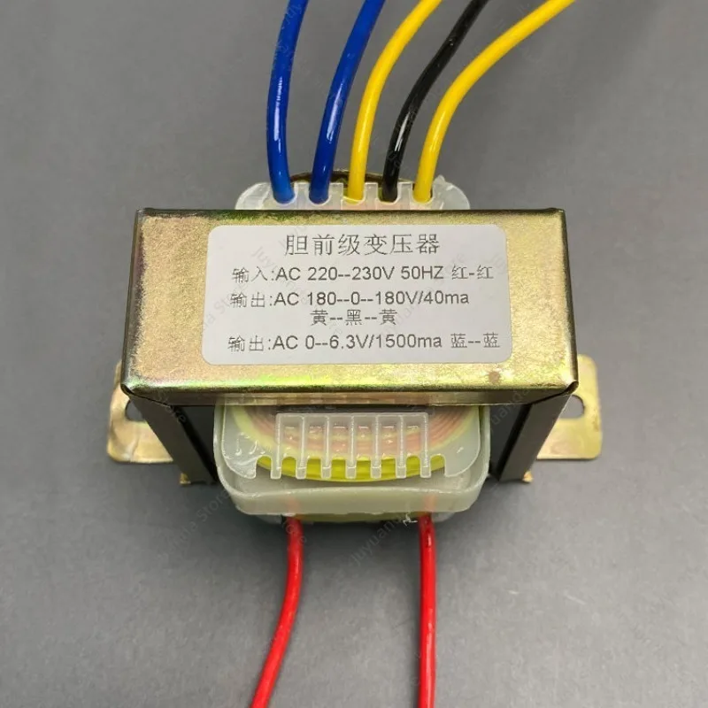 Transformer Preamplifier Power Transformer, Transformer Machine Power Supply, Ox Ear, Dual 180V 6N1 6N2