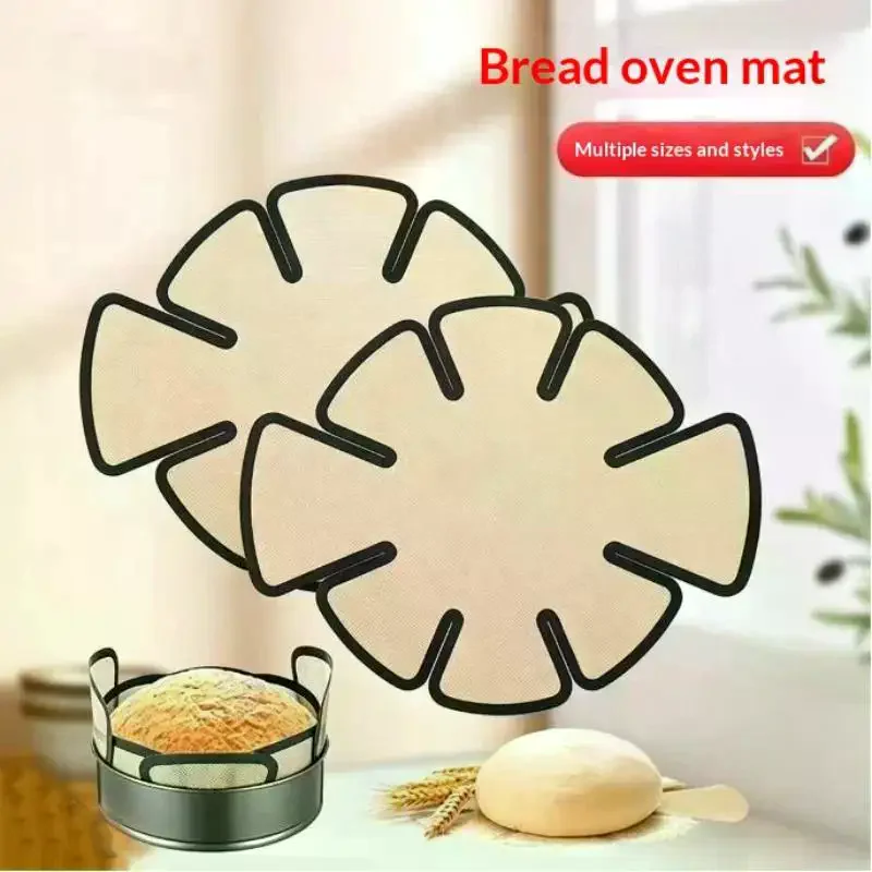 1pc Extended Silicone Bread Pan Liner For Baking, Reusable Food-Safe Bread Pan Mat With Safety Edge And Handle, Non-Stick