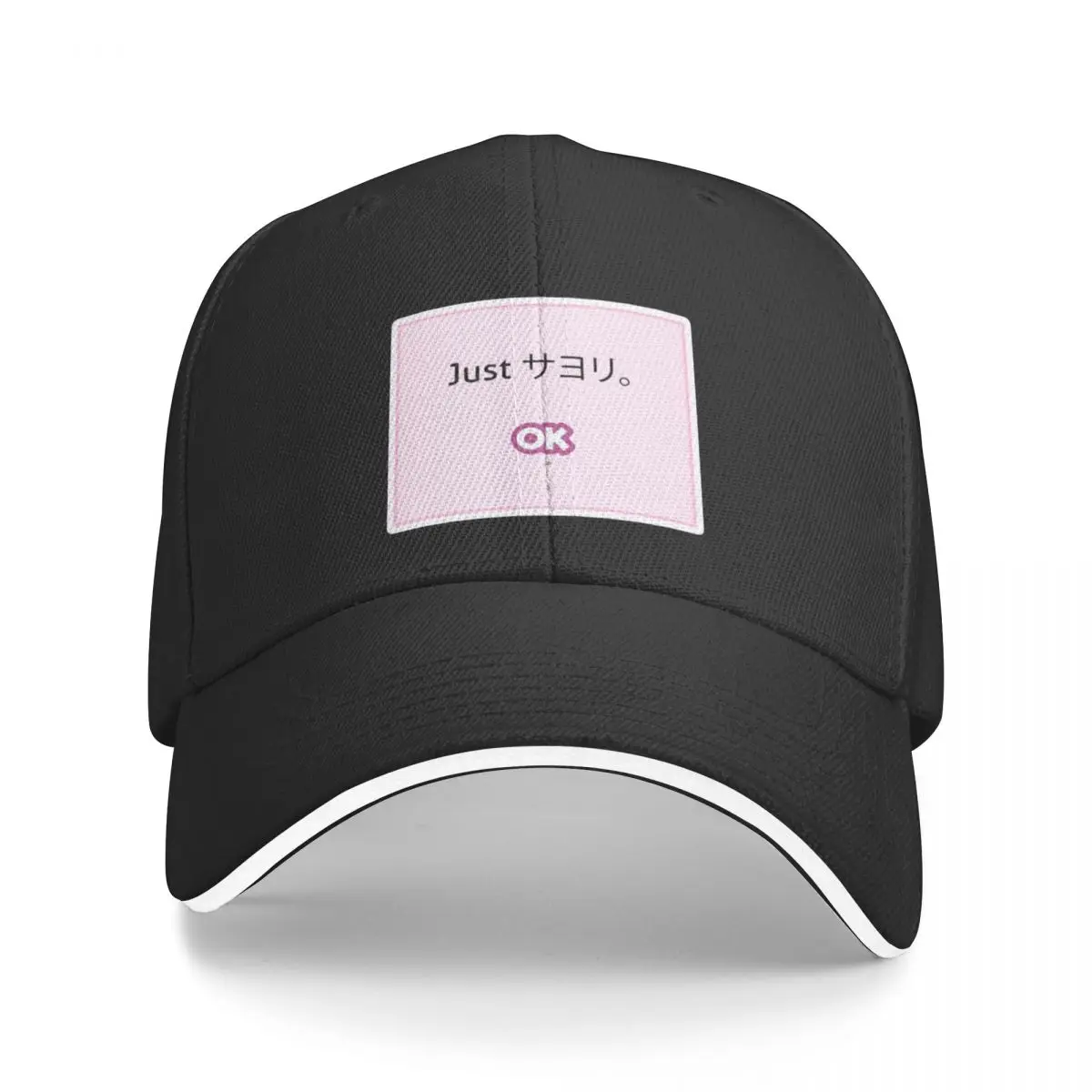 Just OK DDLC Doki Doki Literature Club Printing Baseball Caps Women Men Coquette Four Seasons Male Snapback Cap Sunscreen Hat