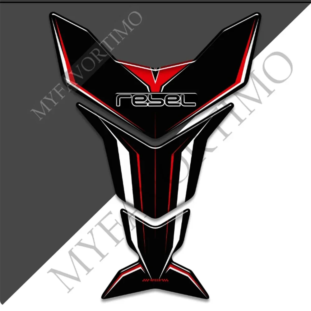 Emblem Logo Protector Stickers Decal Fuel Oil Kit Knee For HONDA Reble CM CMX 125 250 300 500 1100 CMX500 CMX300 Tank Pad