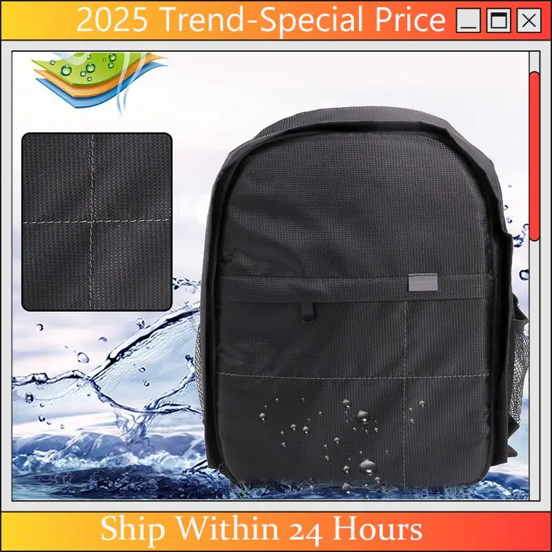 

CHYY Top Waterproof Camera Bag Multi-Functional Camera Backpack Removable Liners For Camera Outdoor Travel Use