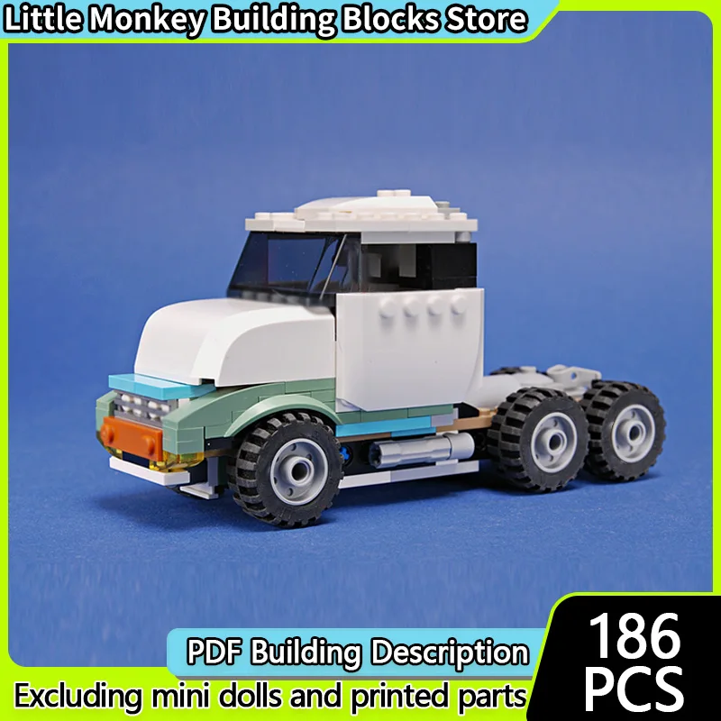 

Speed Racing Car Model MOC Building Bricks Future Jura Truck Modular Technology Children Holiday Gifts Assemble Toys Suit