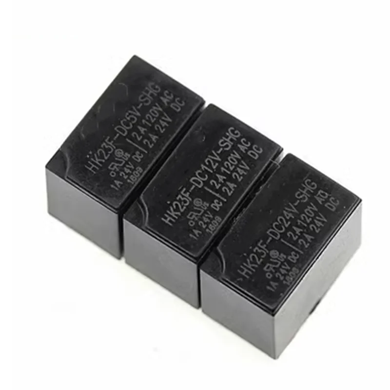 5pcs Power Relay HK23F-DC5V-SHG HK23F-DC12V-SHG HK23F-DC24V-SHG 5V 12V 24V 2A 6PIN