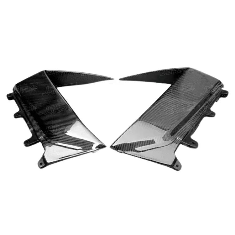 new JSK STYLE CARBON FIBER PANEL FENDER SIDE VENT (4 PCS) for 2011-2015 LAMBO AVENTADOR LP700-4