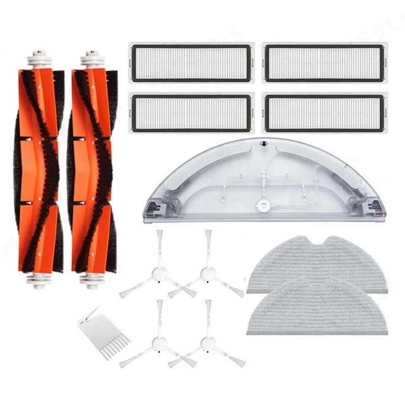 

AGLH For Xiaomi Mijia 1C STYTJ01ZHM Side Main Brush Water Tank Mop Cloth HEPA Filter Robot Vacuum Cleaner Parts Kit