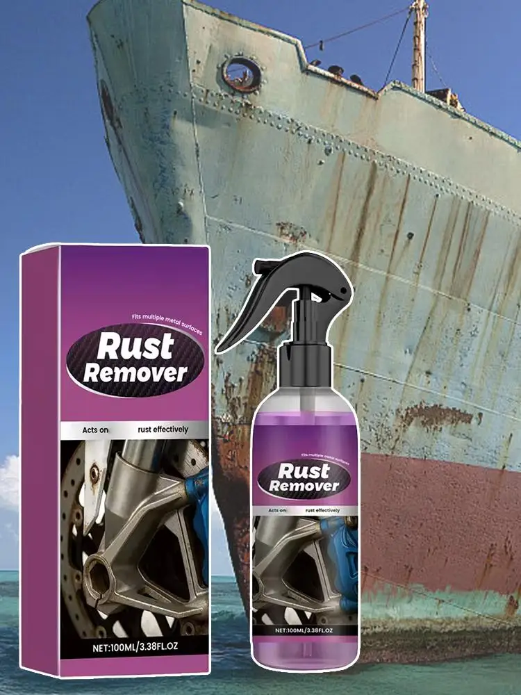 AliExpress NONE 100ml Powerful Rust Remover Spray Multi-Purpose Rust Removal & Anti-Rust Maintenance For Car Bike Household Tools
