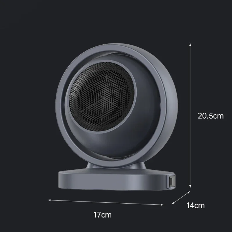 Mini radiateurs électriques portables, ventilateur d'air intelligent, réchauffeur de vent, souffleur de bureau, surchauffe, maison, bureau, ménage, 380W