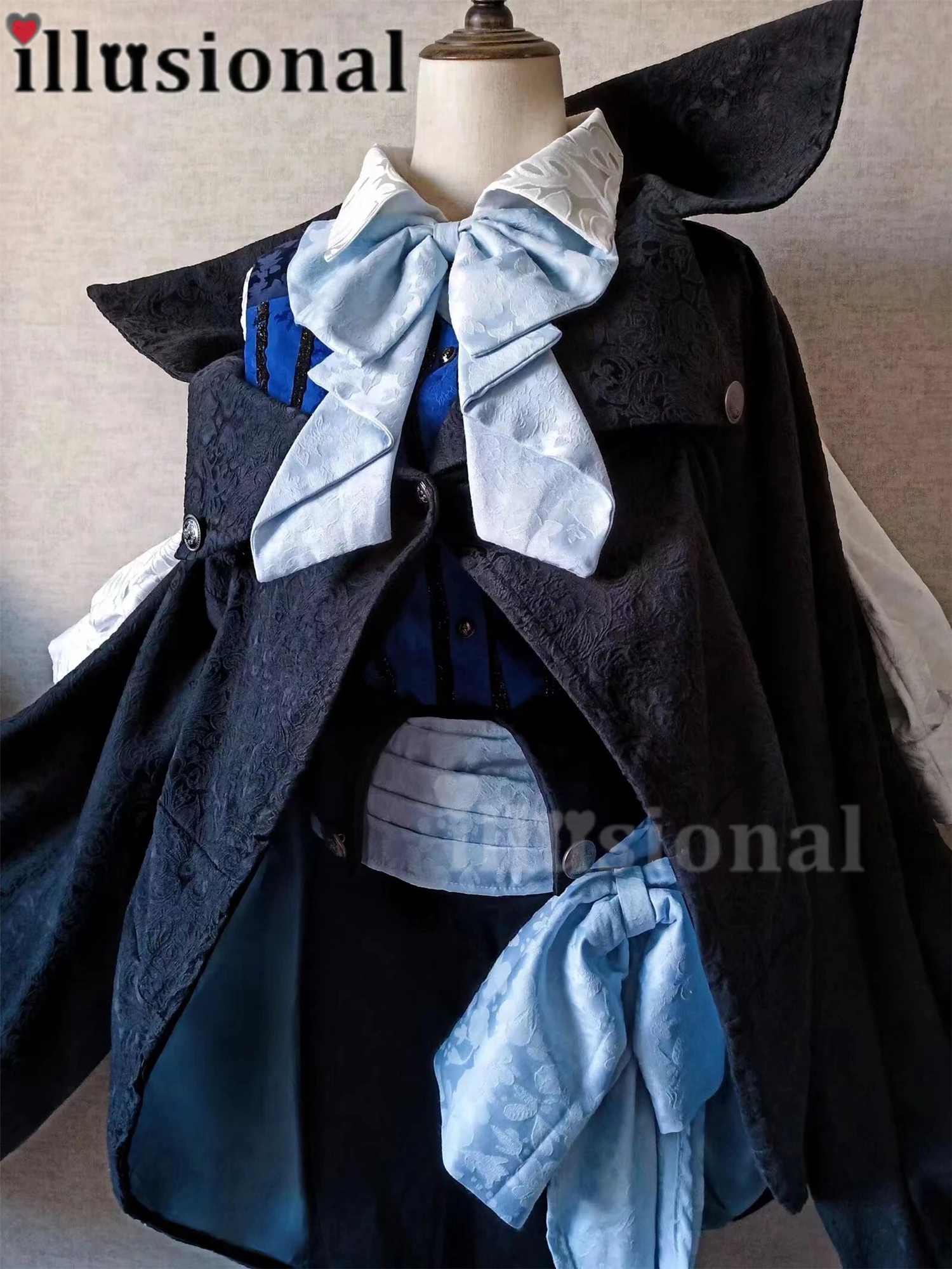 illusional Custom size made Anime Cosplays Vanitas Notes Vanitas Cosplay Costume Halloweeen Party Costumes for man