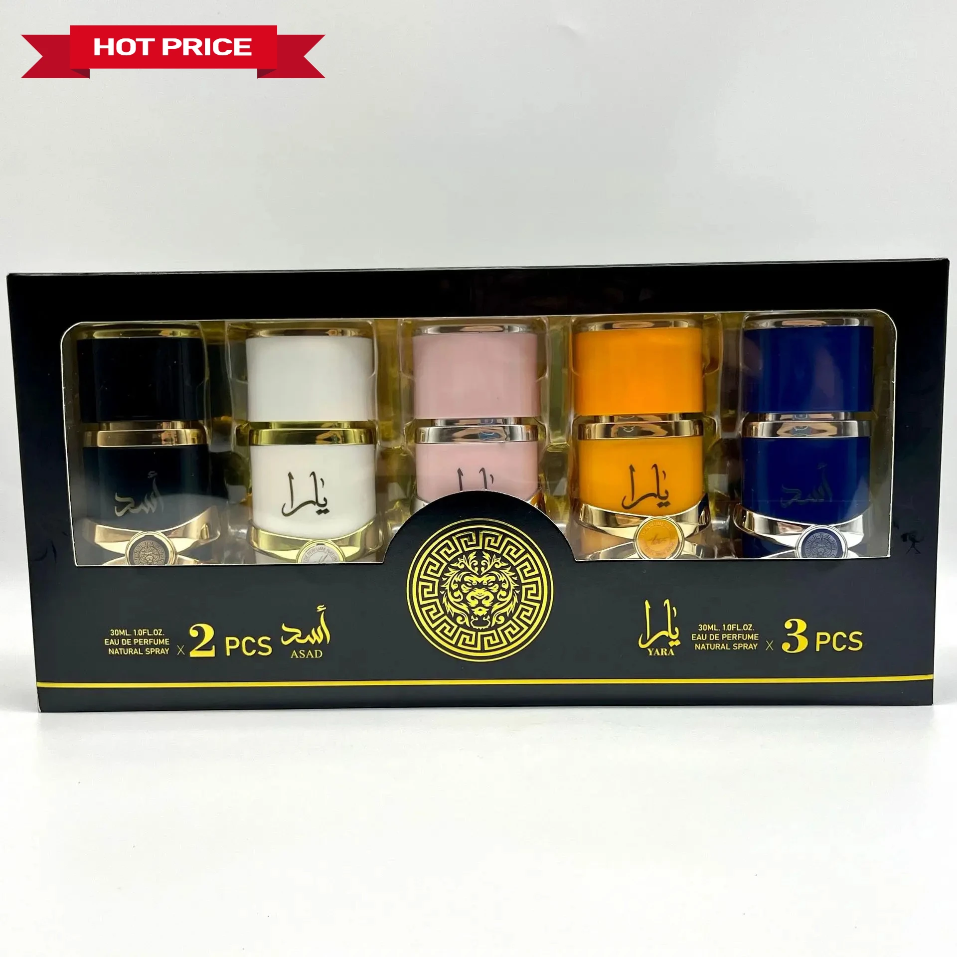 

Lattafa Yara Asad Men's and Women's Perfume Set Long-lasting Fragrance Original Perfume Arabic Perfume Gift