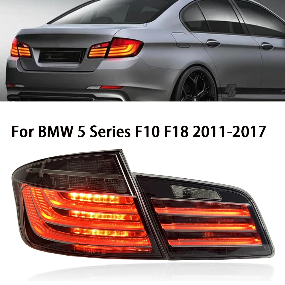 

Задняя фара для BMW 5 серии F10 F18 2011-2017, задняя фара, проектор, задняя фара, дневная подсветка, автомобильные аксессуары