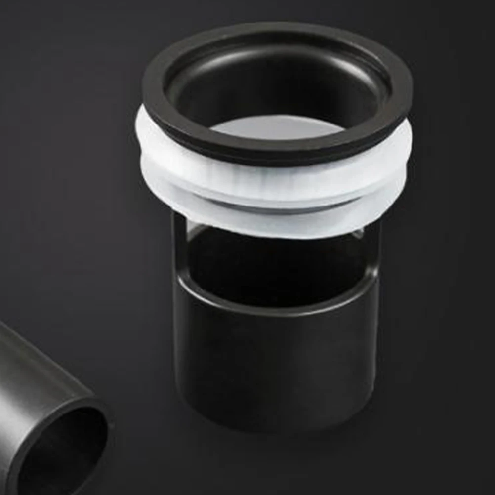 

2PCS Floor Drain Core Stopper Black Hair Catcher Anti-Clogging Shower Strainer Drainage Solution Durability Maintenance