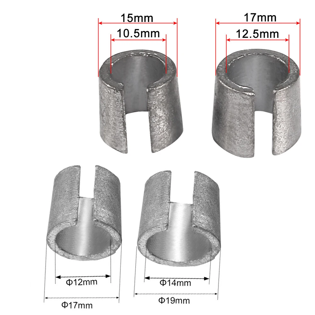4pcs Car Battery Terminal Converters Post Adaptors Sleeves Set Battery Positive Battery Terminal To Negative Converts Adaptor
