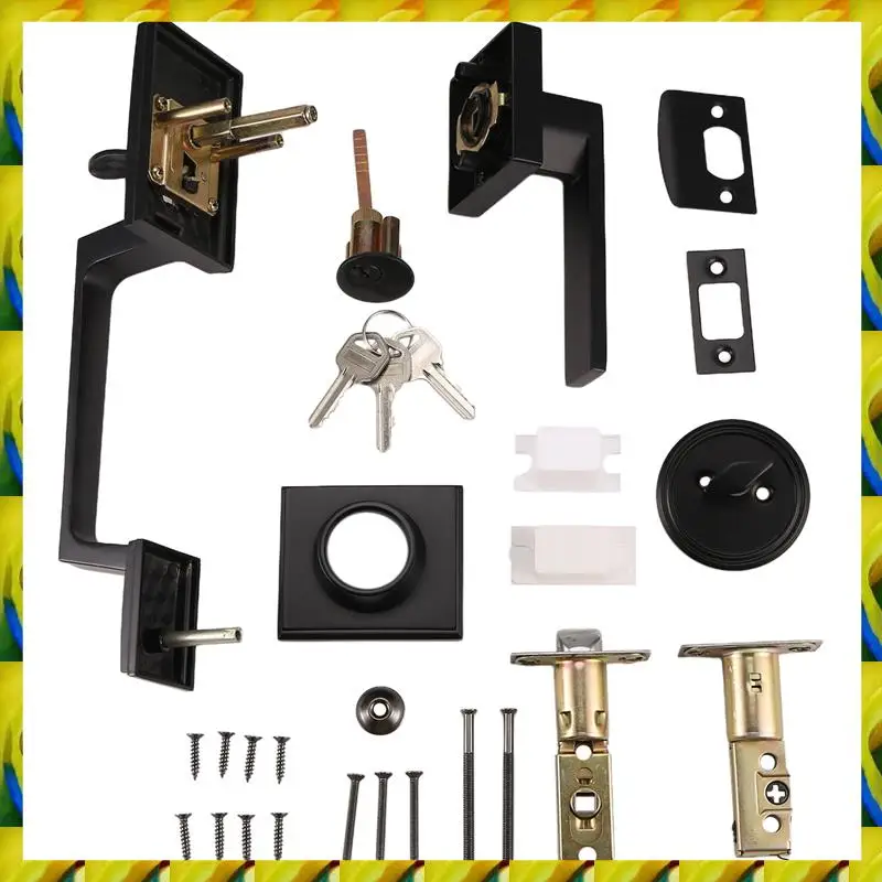 WFF American Style Large Handle Door Locks, Mechanical Door Locks, Hotel And Apartment Interior Door Locks