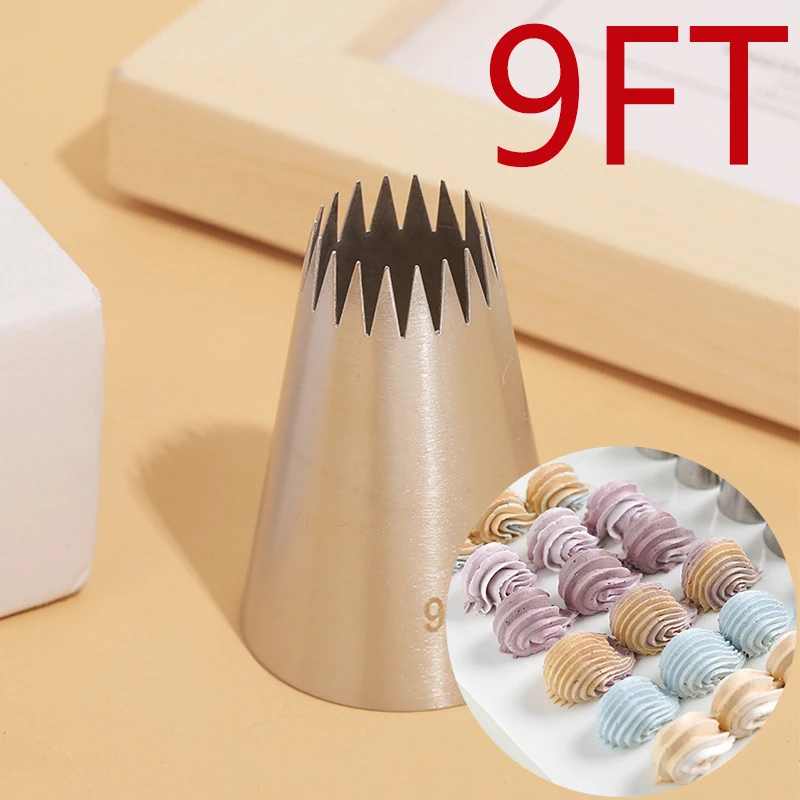 

BCMJHWT Large Icing Piping Nozzles Russian Nozzles Pastry Tips Cookies Cake Decorating Tools Tips Cream Fondant Pastry Nozzles