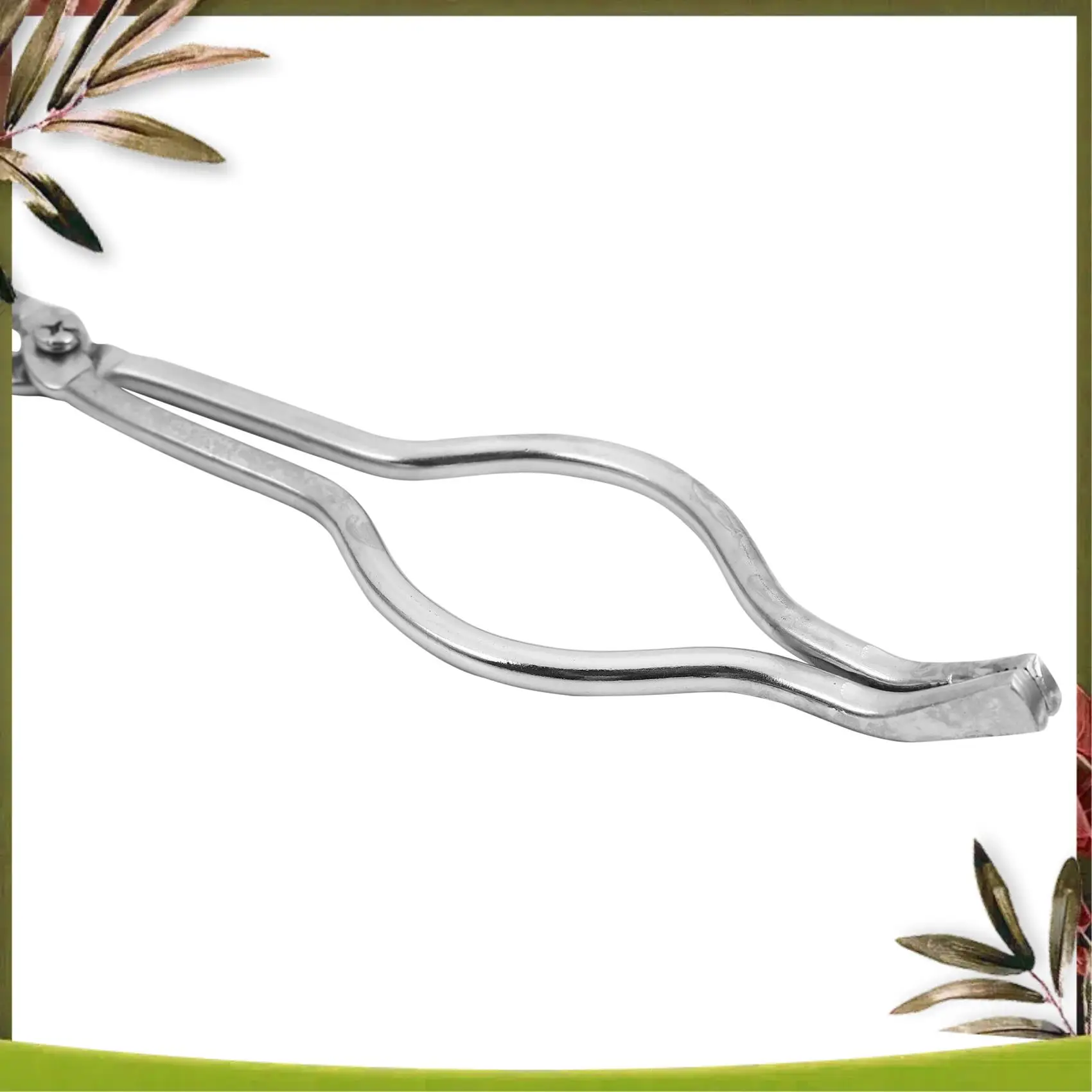 

New-2X 50Cm Crucible Tongs Melting Dish Holder For Refining Casting Copper Gold Metal