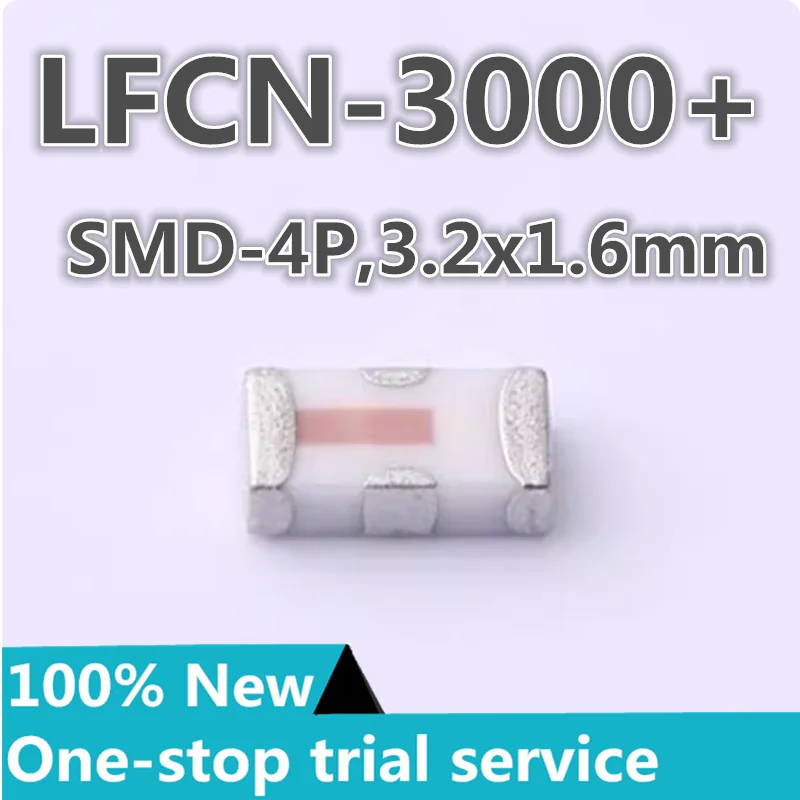 2-100pcs New original authentic LFCN-1450+ LFCN-3000+ package SMD-4P,3.2x1.6mm 50Ω low-pass filter RF chip Mini-Circuits