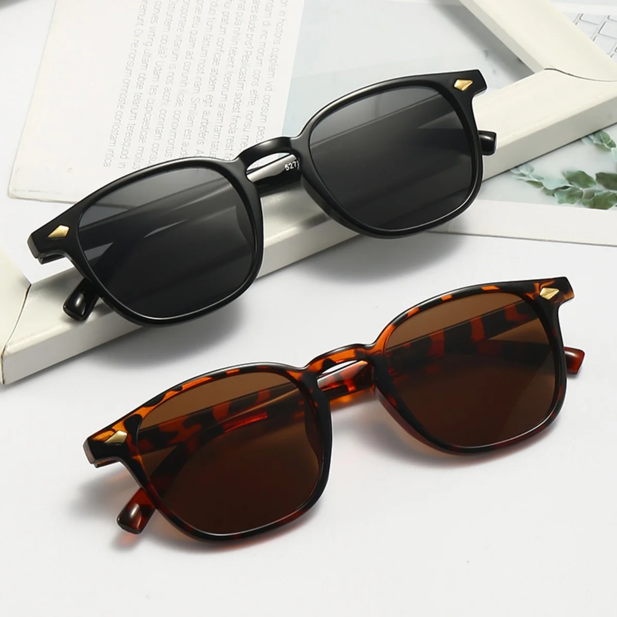 2 Stück Unisex-Sonnenbrillen im europäischen und amerikanischen Stil im Y2K-Stil, modisch und vielseitig, Sonnenschutz für den Sommer, Sonnenschutz