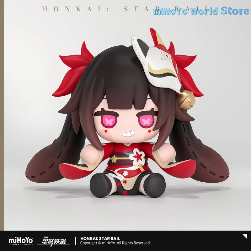 Original Honkai Star Rail Sparkle Figure Sitting Posture Model Ornament HUGGY BOOM Sparkle Cosplay Doujin Birthday Gifts