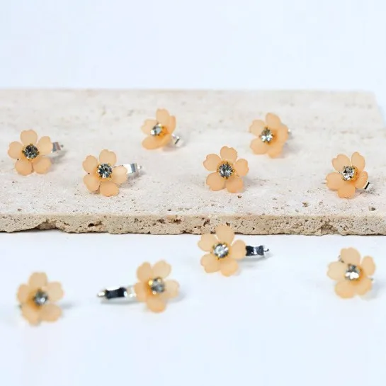 

Women Girls Hair Accessories 10PCS Delicate Clip for Braid Small Flower Bean Back Head Side Hair Decor Sturdy Material