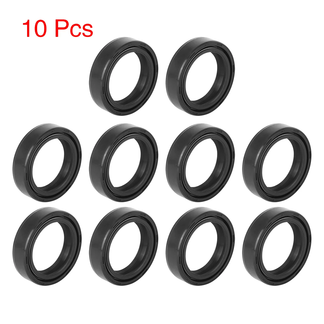 Motoforti 2-10pcs 30mm x 40.5mm x 10.5mm Motorcycle Front Fork Shock Oil Seal for GS125