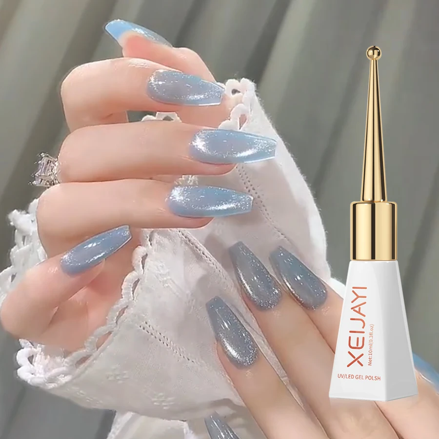 Poudre pailletée pour vernis à ongles, 1 pièce, 10ml