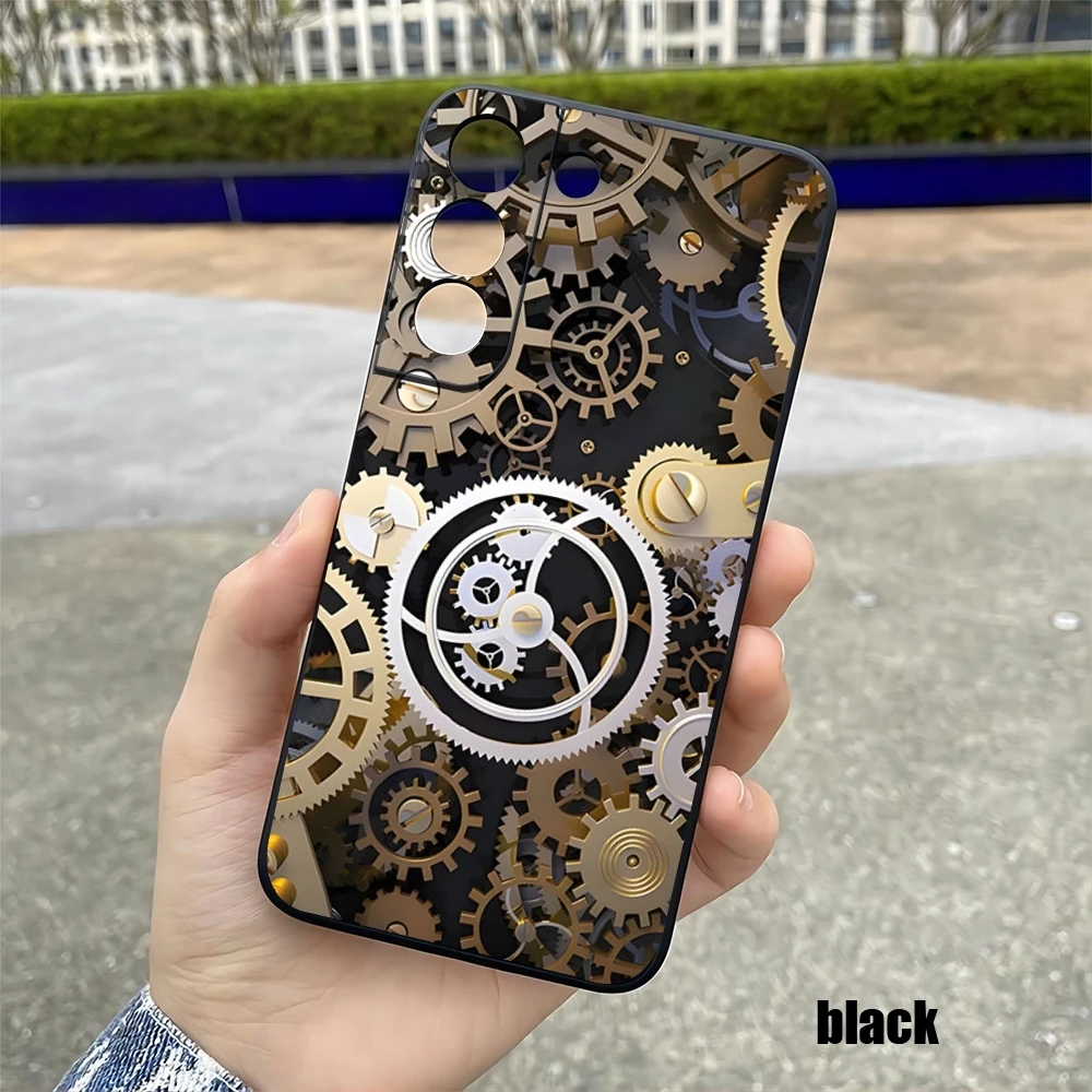 Circuit Board Watch Classic Mechanical Phone Case Phone Case For Samsung S25 26 24 23 A54 S21 S22 Ultra A 42 32 52 51 Note 23 S