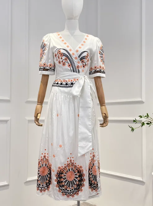 

Блузка без рукавов с лямкой на шее в синюю полоску, комплект из топа и юбки миди, высокое качество 2025 г.