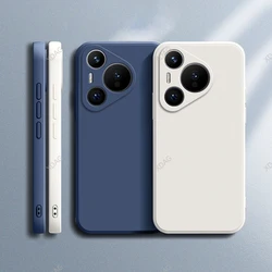 Liquid Silicone Case Covers for Huawei Pura70 Pura 70 Pro+ Pro 70Pro Plus Ultra 70Ultra 5G Original Camera Protection Soft Shell