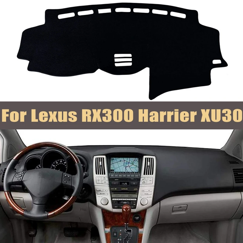 

Крышка приборной панели автомобиля, коврики от солнца, избегайте световых накладок, защитная приборная панель для Lexus RX300 Harrier XU30, автомобильные аксессуары