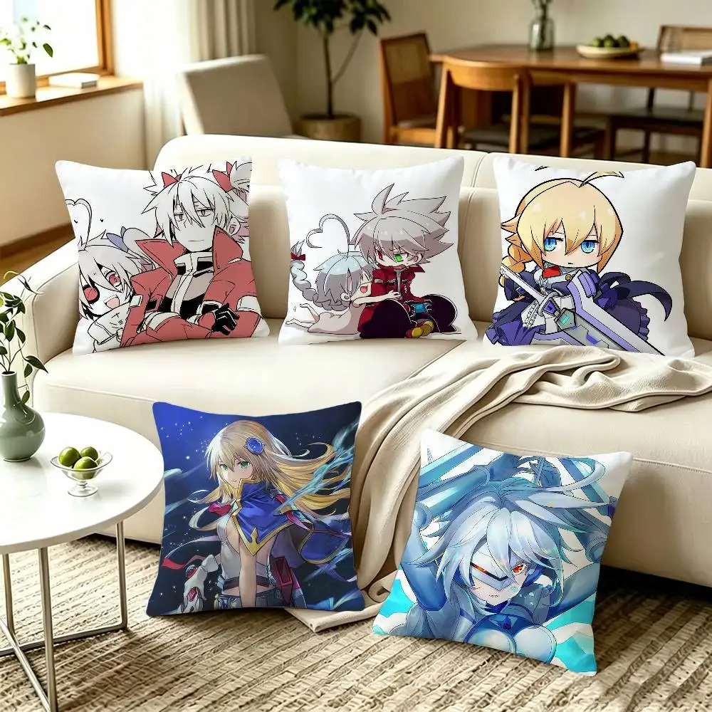 BlazBlue Game Kawaii Nu-13!  Home Sofa Cushion Covers and Aecorative Custom Pillow Covers