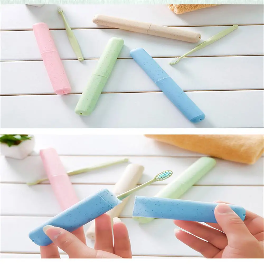 Portable Toothbrush Tube Cover Case For Travel Hiking Camping Toothbrush Box Brush Tube Case Practical High Quality Storage Box