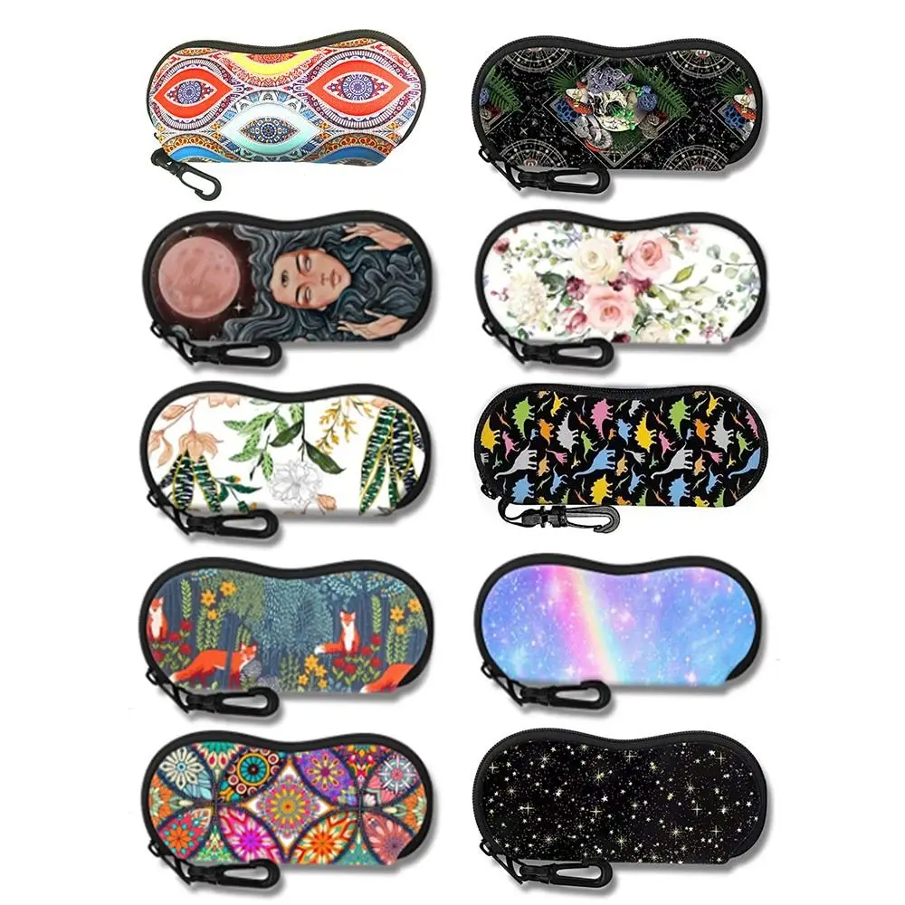 Protective Cover Diving Material Glasses Box Fashion Anti Fall Myopia Glasses Case Reading Eyewear Case Men Women