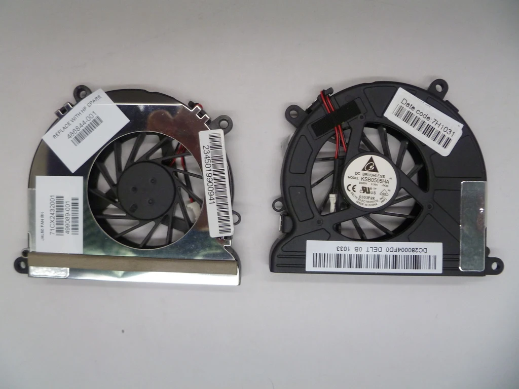 

5pcs New! Laptop CPU Cooling Cooler Fan for HP CQ40 CQ45 DV4 DV4-1000 DV4-1220 DV4-1414LA 486844-001 GB0506PFV1-A B3404