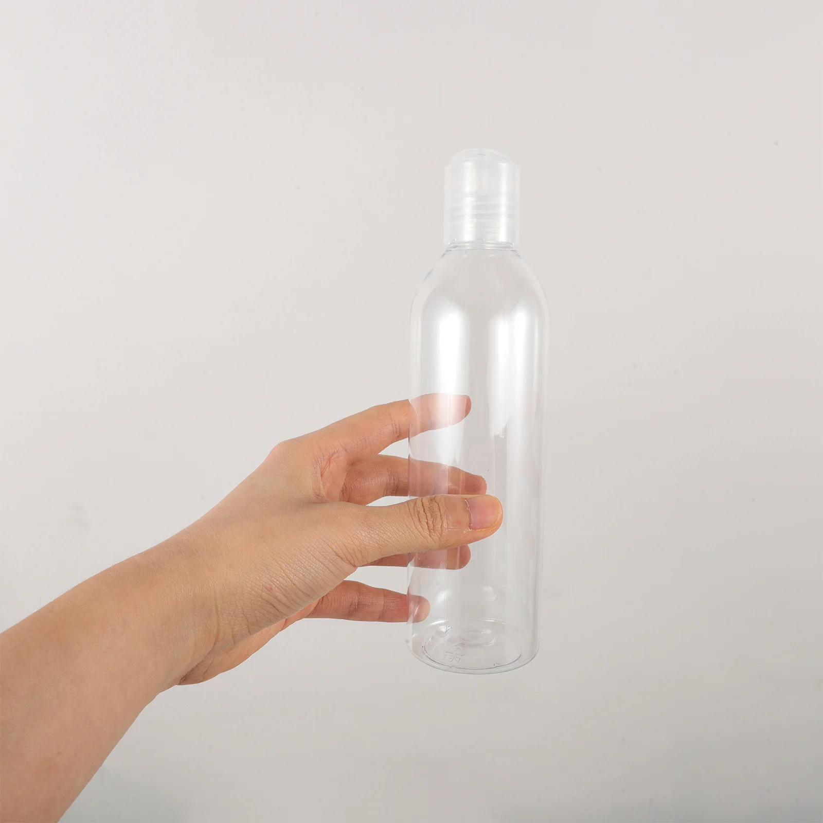 6 stücke 250 ml Reise Flaschen Tragbare Shampoo Dispenser Leere Lotion Flasche Nachfüllbare Behälter Für Outdoor Reise