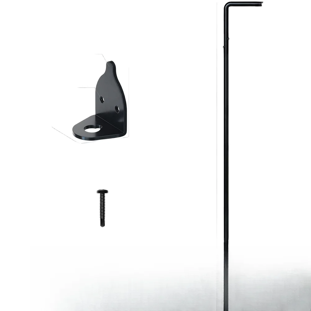 Matte Black Carbon Steel Latch for Fence with Reinforced Body and Slide Bolt System Suitable for Standard Post Sizes