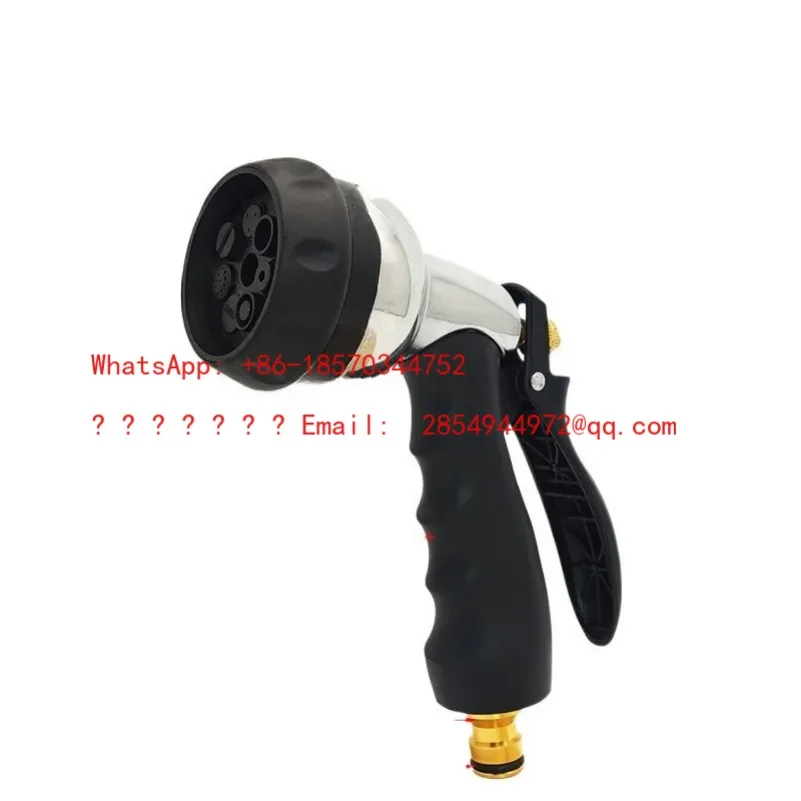 L   1Water Drum Nozzle, Car Washing Water Gun, Watering Water Gun, High-pressure Tool Spray Gun, Air Drum Spray Gun Head