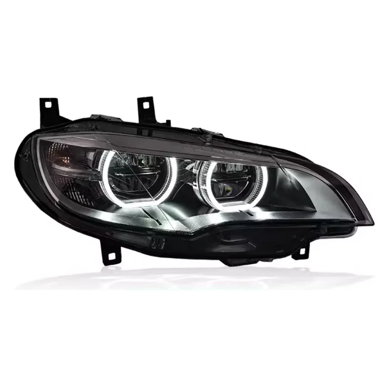 For BMW 2008-2014 X6 E71 Headlamp Modification and Upgrade New Light Emitting Diode Headlamp Daily Running Light