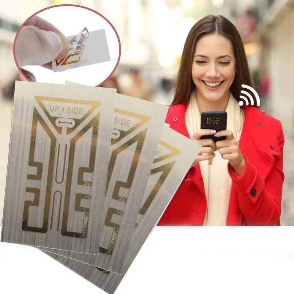 Outdoor Universal Cell Phone Signal Enhancement Stickers Mini Antenna Sticker Network Signal Booster Amplifier Accessories