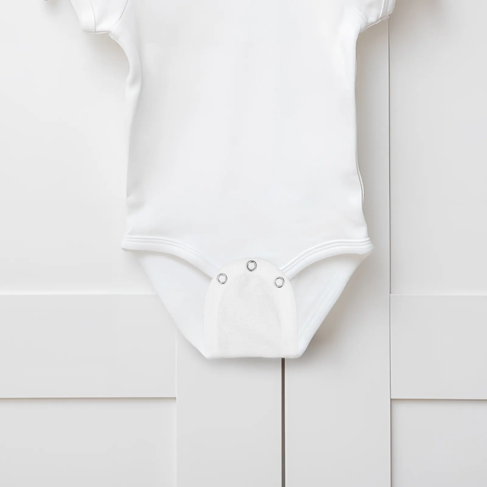 5Pcs Bodysuit Extender Snap Panel Adjustable Cotton Romper Clothing Extension Piece for Growing Infants Jumpsuits Extender