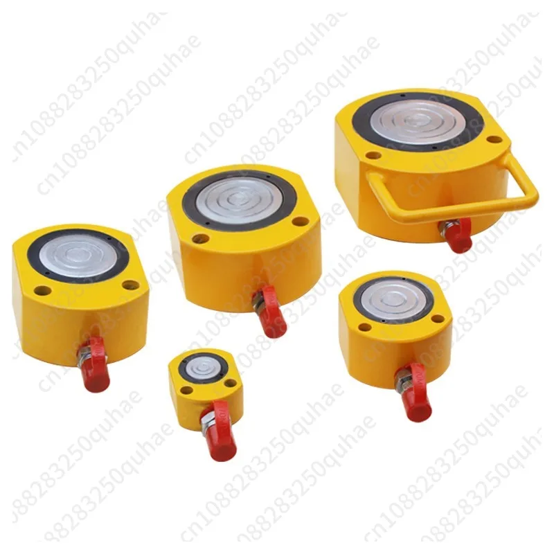 Single-acting thin hydraulic jack, manual electric synchronous split ultra-thin jack
