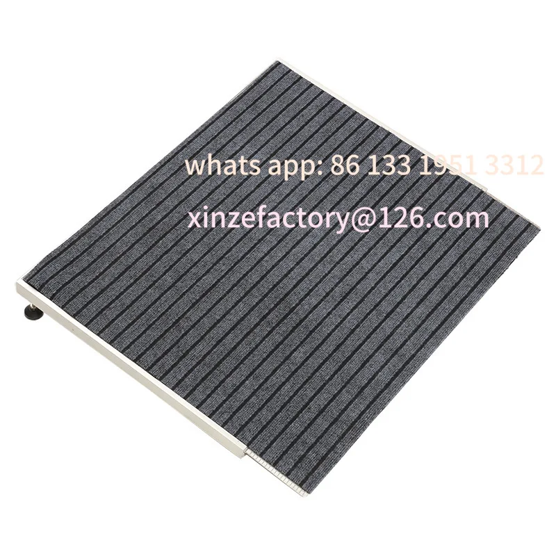 Tablero de rampa accesible de la rampa de la rampa de las escaleras de las escalones de la silla de ruedas interior al aire libre personalizable